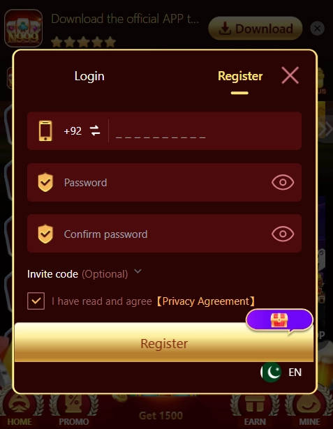 N999 Register & Login